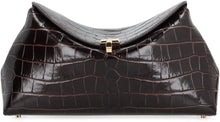Load image into Gallery viewer, "Printed leather clutch crocodile"