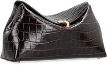 Load image into Gallery viewer, "Printed leather clutch crocodile"

